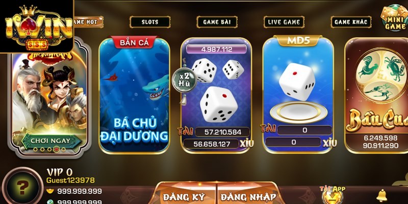 IWIN | Sòng Bạc Thượng Lưu, Link Đăng Ký IWIN CLUB T9/2025 2 Nền tảng hiện cung cấp một loạt các sản phẩm cá cược đa dạng